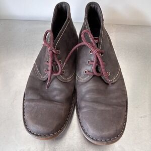 On Foot Shoes Mens 43 US 10 Leather Tacman Ankle Chukka Spain Brown Comfort